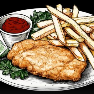 Battered Whiting Fish
