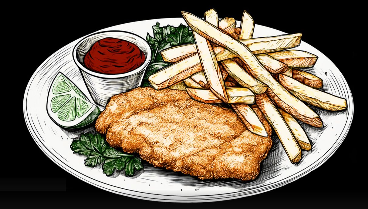 Battered Whiting Fish