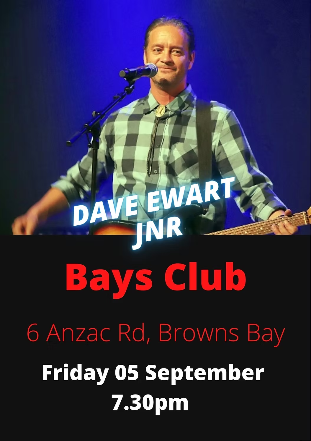 The incredible Dave Ewart Jnr is bringing his talent and energy to Bays Club Browns Bay!